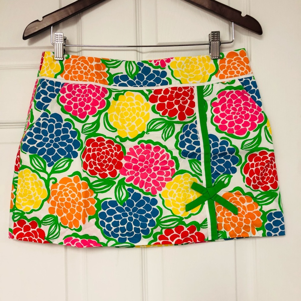 Lilly Pulitzer hydrangea skort size 4
